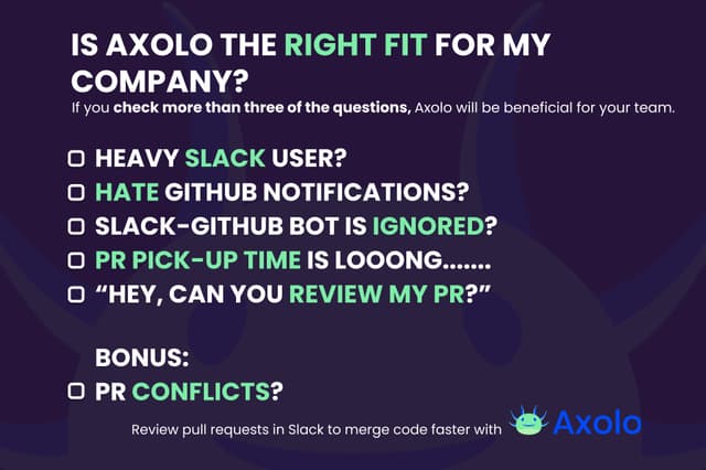 Is Axolo the right fit for my company?