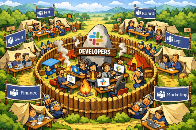 Developer's practical guide to Slack-Teams companies
