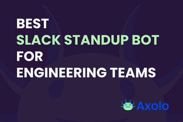 Best Slack Standup Bot for engineering teams